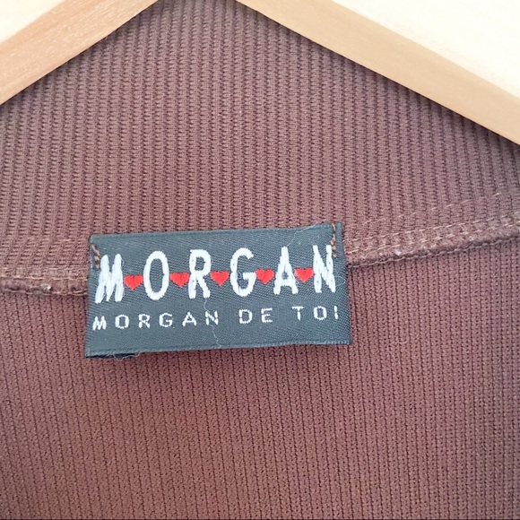 Morgan de Toi Brown Jacket Small - Picture 4 of 7
